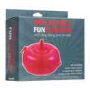 INFLATABLE FUN - Cojín Hinchable con Dildo, Vibración y Control Remoto Ding Dong