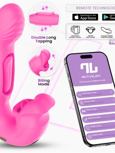 Bimby Vibrador con Mordisqueo y Lengua Doble Tapping con APP