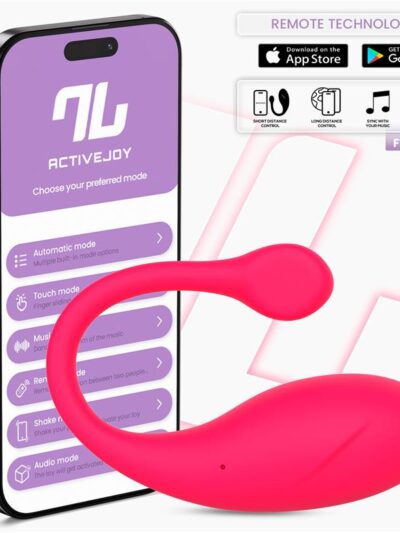 Bulby Huevo Vibrador con APP Rosa Intenso