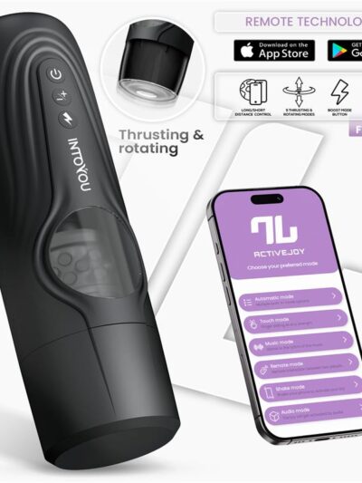 Egor Masturbador Masculino con Rotación y Thrusting con APP