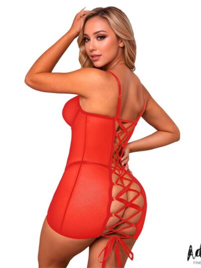 Hazel Babydoll Rojo