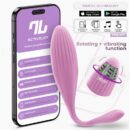 Huevo Vibrador con Bolas Internas con Rotación y APP USB