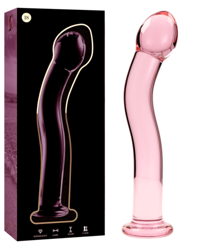 NEBULA - Modelo 18 Dildo de cristal 18.5 x 3.5 cm