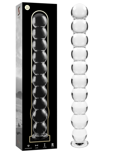 NEBULA - Modelo 22 Dildo de cristal 21.5 x 2.5 cm
