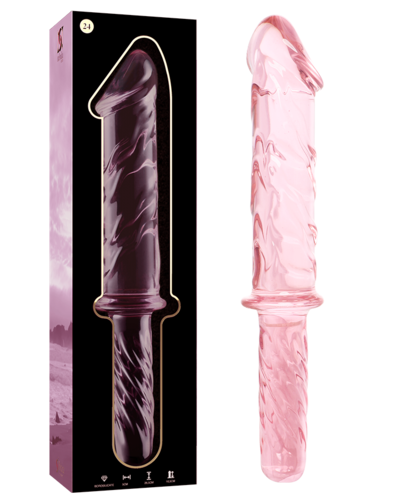 NEBULA - Modelo 24 Dildo de cristal 28.5 x 5 cm