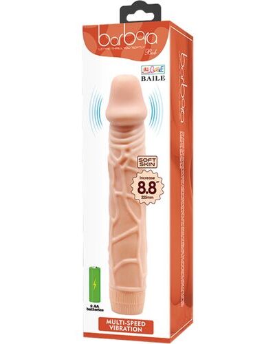 BAILE - Bob vibrador realístico de 22.5CM