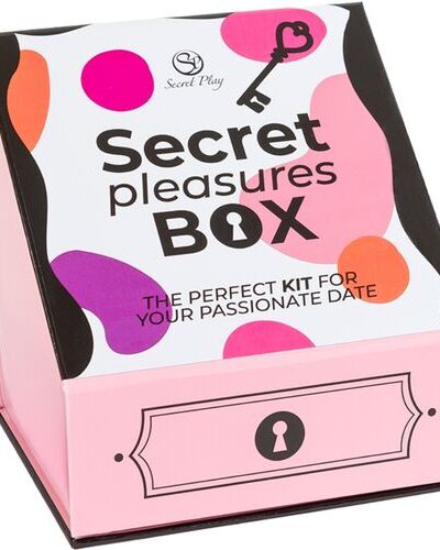 SECRET PLAY - Caja de placeres para parejas, dado + bala vibradora + plumero