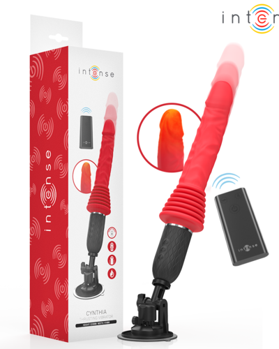 INTENSE - Cynthia Vibrador Thrusting control remoto con calor