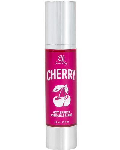 SECRETPLAY - Lubricante efecto calor, sabor cereza