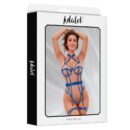 Killye Teddy de Malla con Tiras con Ligas Azul