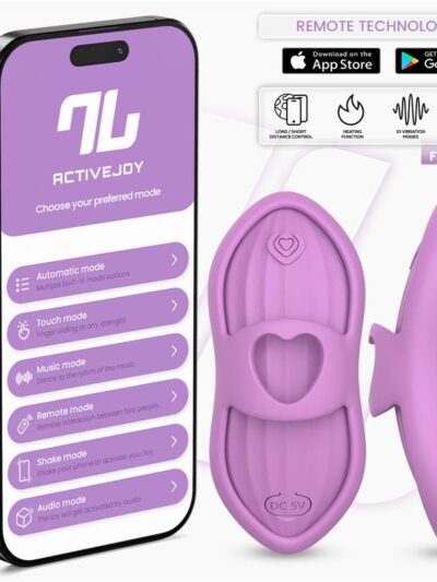 Laia Estimulador de Dedo con Calor y Funda con APP Lavanda