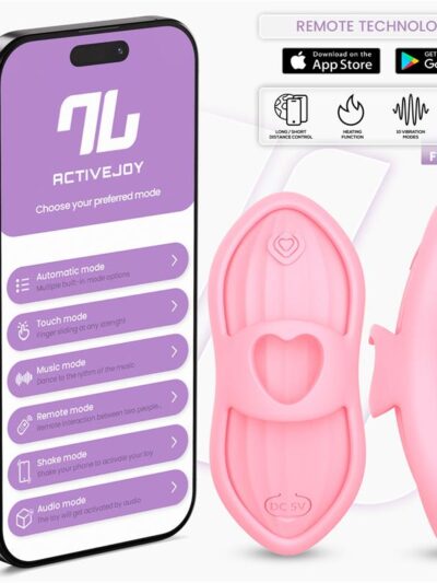 Laia Estimulador de Dedo con Calor y Funda con APP Rosa