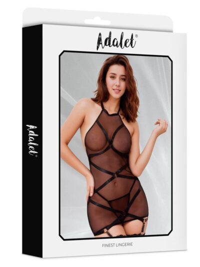 Margot Babydoll con Liguero y Tanga