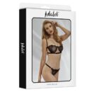 Mia Set Sujetador y Tanga de Encaje Negro