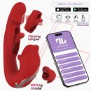 Mouty Vibrador Función Mordisqueo y Flipping con App