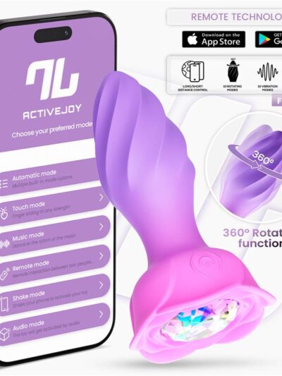 Moxy Plug Anal con Rotación 360º con App