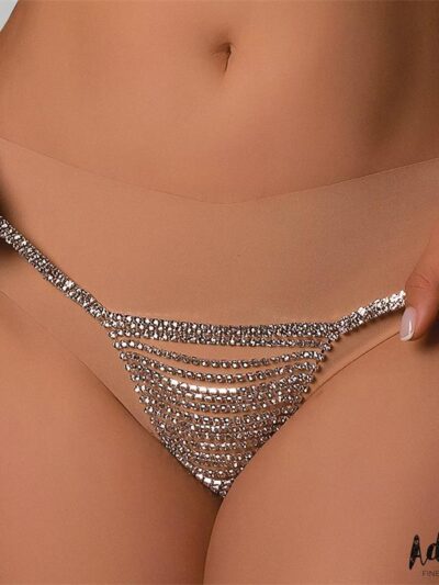 Naia Tanga Plateado Talla Única