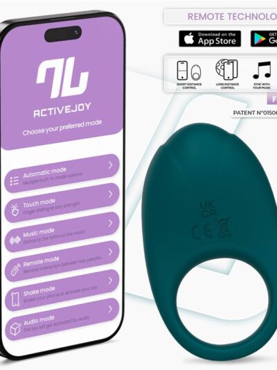 Ringo Anillo Vibrador con APP Unibody Verde