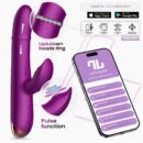 Sendel Vibrador con Anillo de Bolas Internas Up and Down y Pulsación con App
