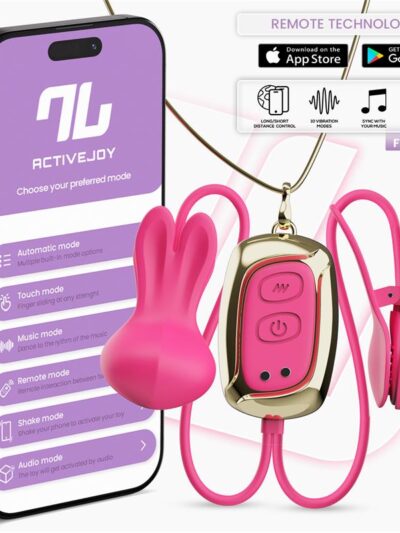 Tickly Pinzas para Pezones con Vibración, Control y Collar con APP