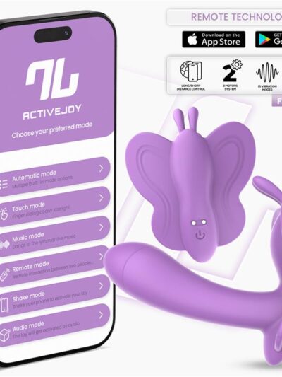 Wingy Estimulador Mariposa con APP Lavanda