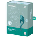 SATISFYER - SWORDSMAN Anillo vibrador verde