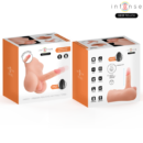INTENSE DEEP TOUCH - DAMIEN Torso con ano y dildo realístico con empuje y vibración control remoto