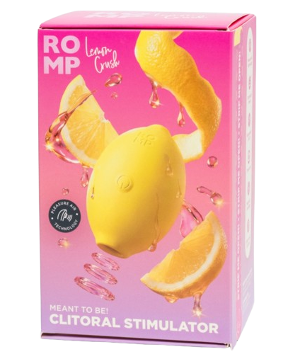 ROMP - LEMON CRUSH ESTIMULADOR DE CLÍTORIS POR ONDAS DE PRESIÓN AMARILLO